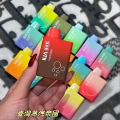 ILIA BOX 5000puff 哩啞一次性電子菸/三代拋棄式電子煙 台灣現貨 711付款