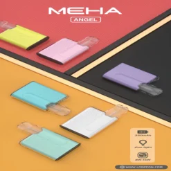 MEHA電子煙主機/魅嗨五代方形主機｜通用五、六代煙彈｜智能功率調節｜6大時尚配色｜台灣現貨 7-11到付