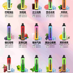 SP2S GLO 7000 Puffs 一次性電子煙｜15款冰涼口味大容量8ml｜3%尼古丁含量持久耐用款｜711到付